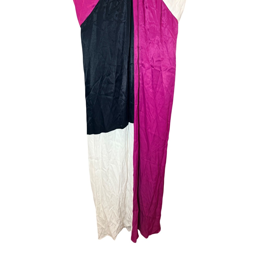 Nordstrom x Harlem's Fashion Row Harbison Satin Maxi Slip Dress Size XL - Picture 4 of 10